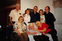 Siblings with Grandma Nellie - Spring 1996