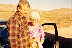 Ray with Grandma Nellie and niece