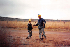 Ray with Mike - 1990